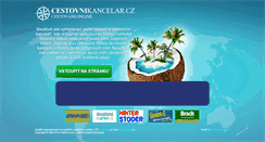 Desktop Screenshot of cestovnikancelar.cz